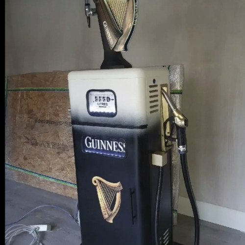 Guinness petrol pump