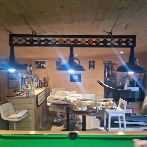 Custom pool table light