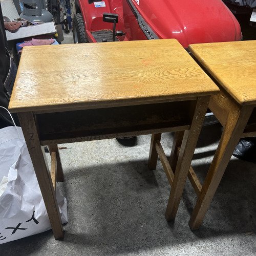 Old school desks