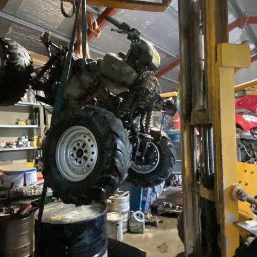 Rebuild and repair of a quad