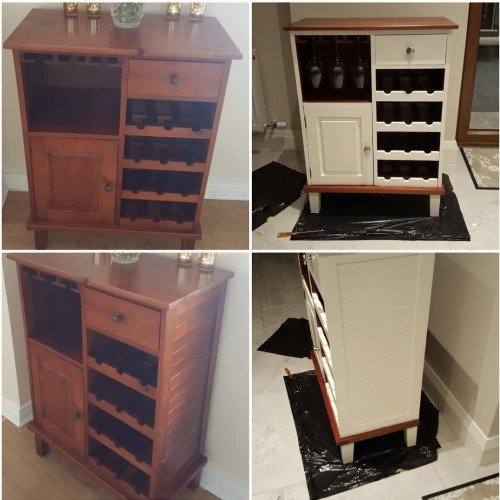 Wine Cabinet restored